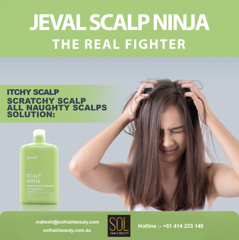 Jeval Scalp Ninja - Anti-Dandruff Shampoo 400ml