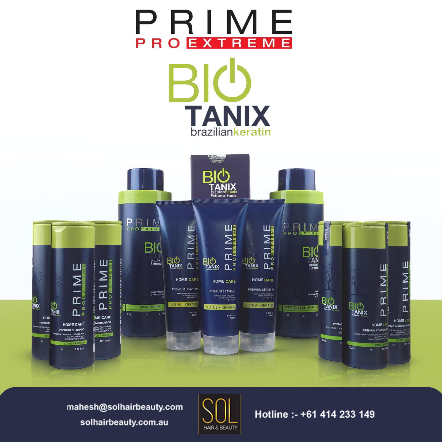 Bio Tanix Prime Pro Extreme Brazilian Keratin Hair Treatment