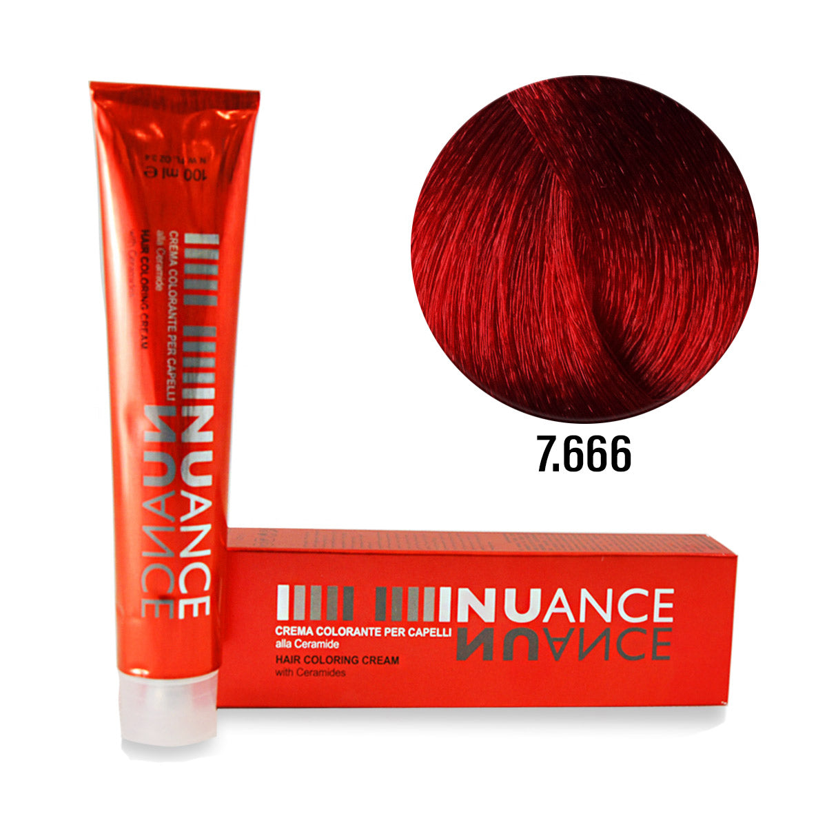 nuance7番 NUANCE HAIR COLOR CREAM - RED COLOURS Nuance Tube 100 ml – SOL