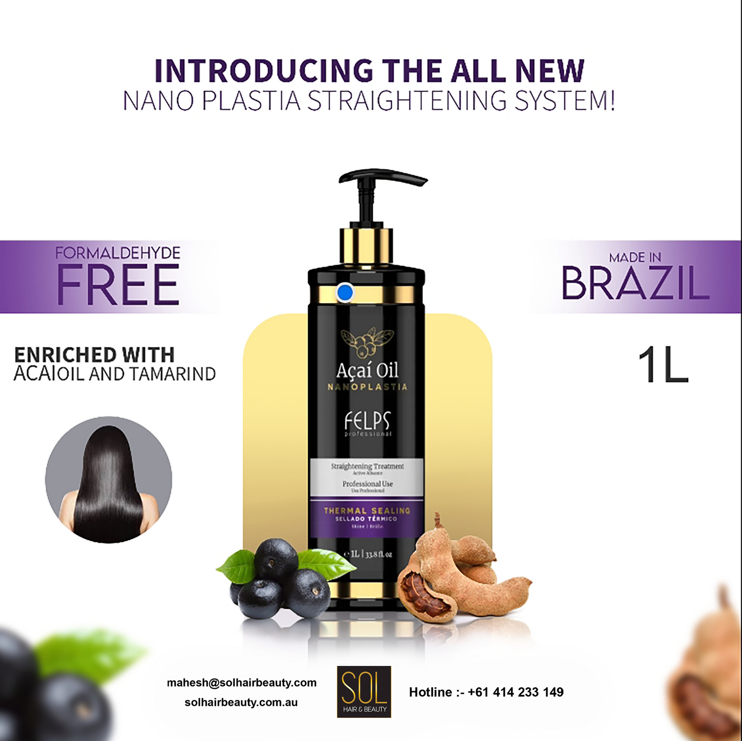 Felps Acai Oil Nanoplastia