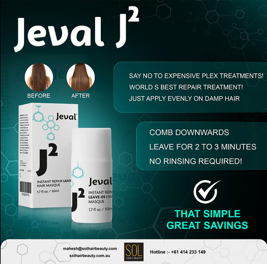 Jeval J2 Instant Repair Leave-In Hair Masque - 50ml