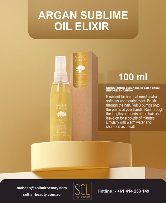 Argan Sublime Oil Elixir 100ml