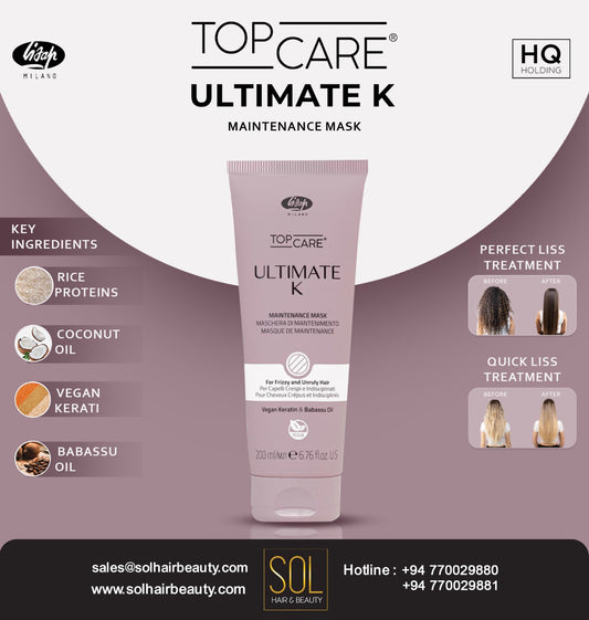 TOP CARE ULTIMATE K MAINTENANCE  MASK 200ML
