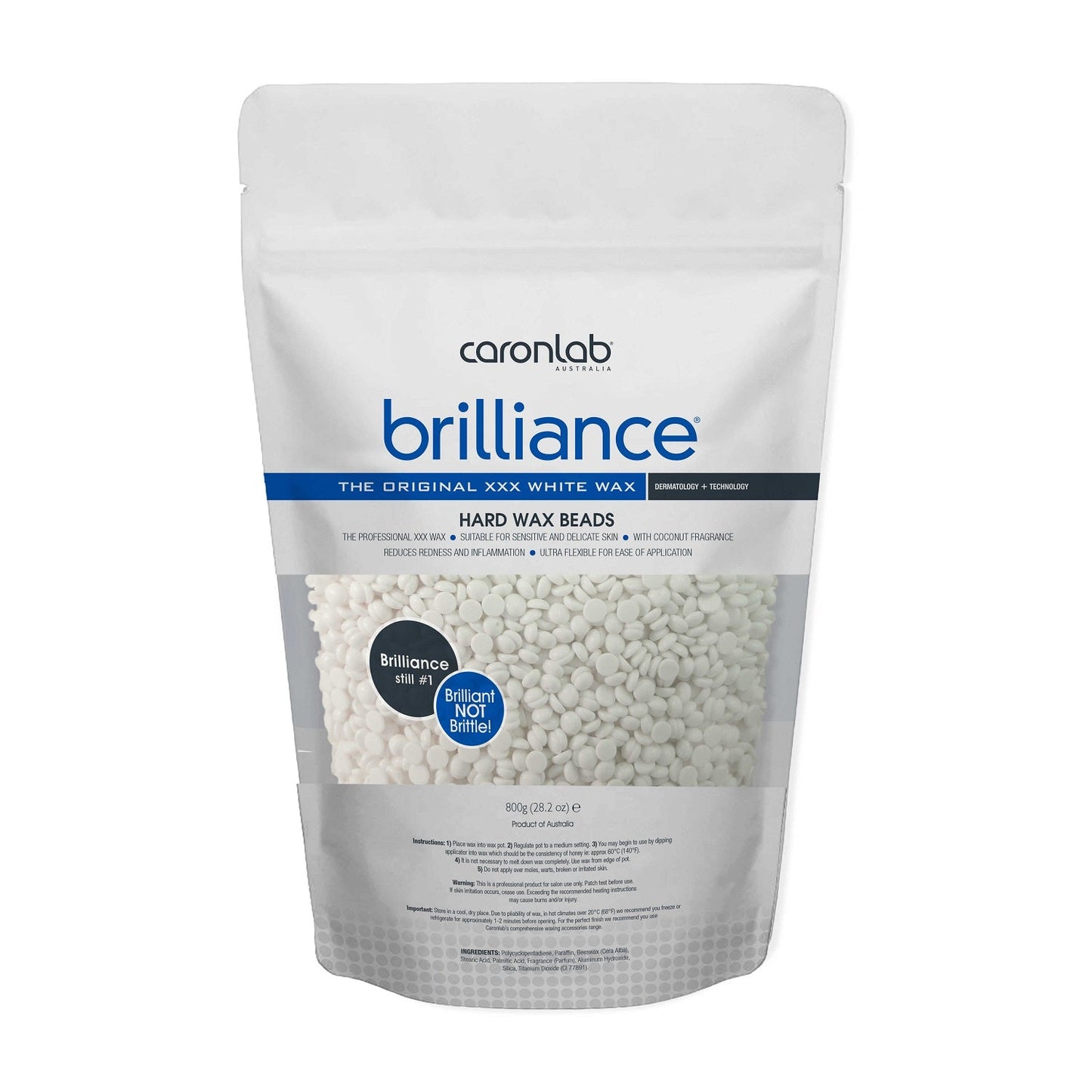 Caronlab Brilliance Hard Wax (Beads 800g)