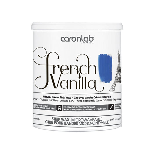 Caronlab French Vanilla Strip Wax Microweavable 800ml