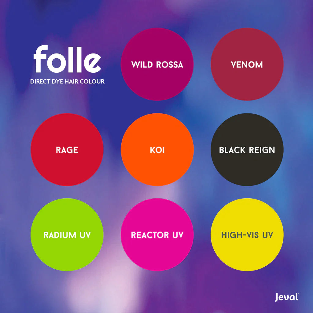 folle High Vis UV - Direct Dye Hair Colour 170ml