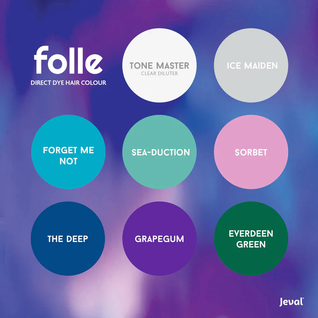 folle Grapegum - Direct Dye Hair Colour 170ml