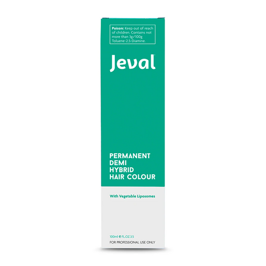 Jeval Permanent  Hybrid Hair Colour- 100ml - Copper Golden