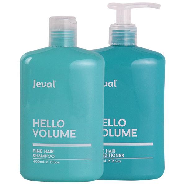 Jeval Hello Volume - Fine Hair Shampoo & Conditioner Duo 400ml