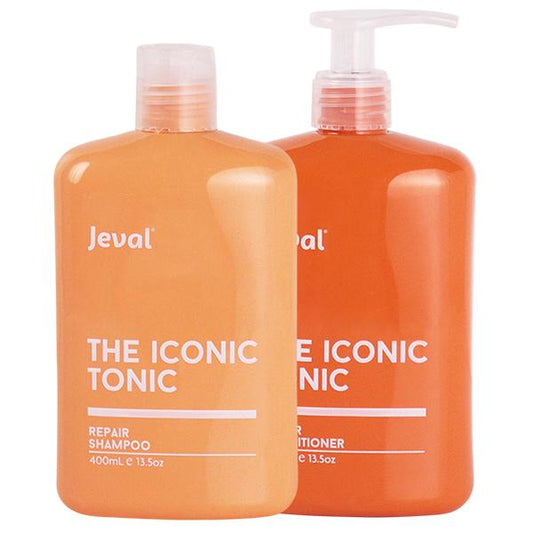 Jeval Iconic Tonic - Repair Shampoo & Conditioner Duo 400ml