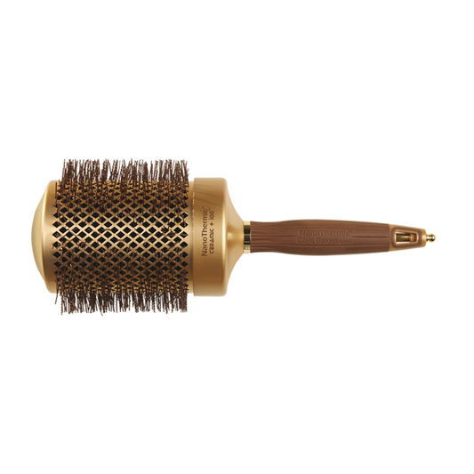 Olivia Garden Brushes-Ceramic+Iron Nano Thermic (Gold) – 82mm
