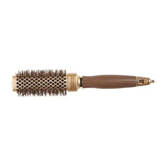 Olivia Garden Brushes-Ceramic+Iron Nano Thermic (Gold) Square – 30mm