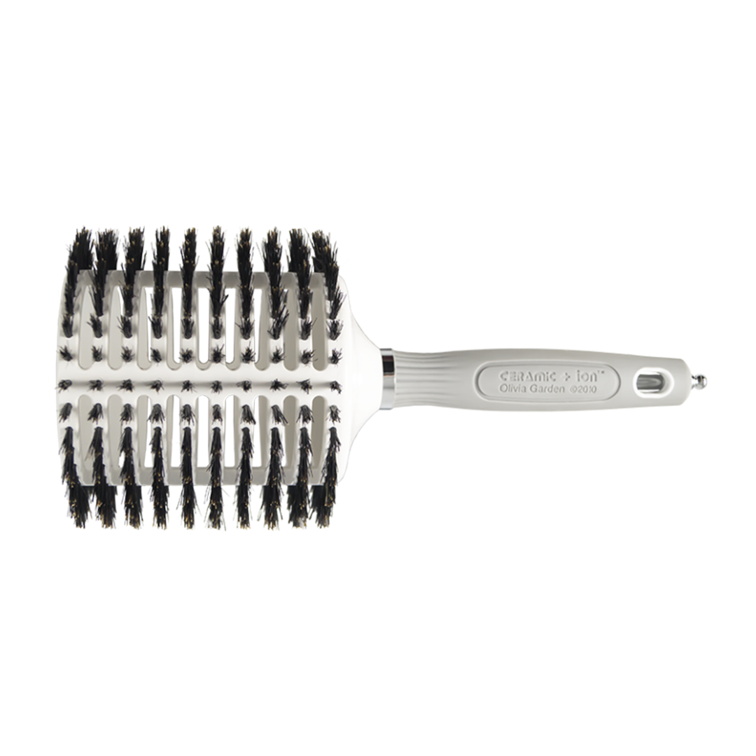 Olivia Garden Brushes-Ceramic+Iron Turbo Vent Boar – 80mm