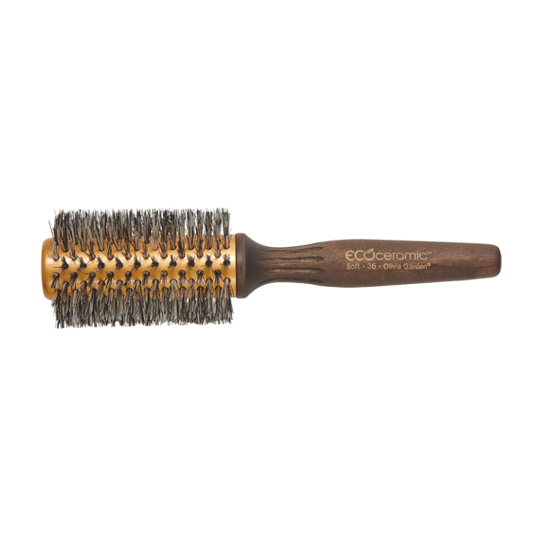 Olivia Garden Brushes- Eco ceramic Thermal Brush Soft – 36mm