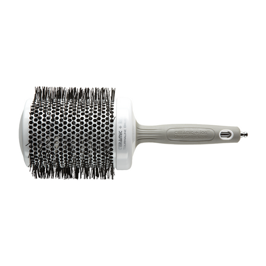 Olivia Garden Brushes-White Ceramic+Iron Range – 80mm