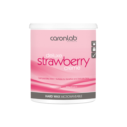 Strawberry Creme Hard Wax Microwaveable 800ml