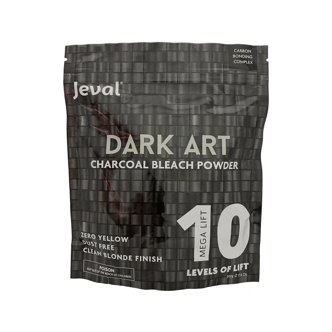 Jeval Dark Art Charcoal Bleach Powder 500g