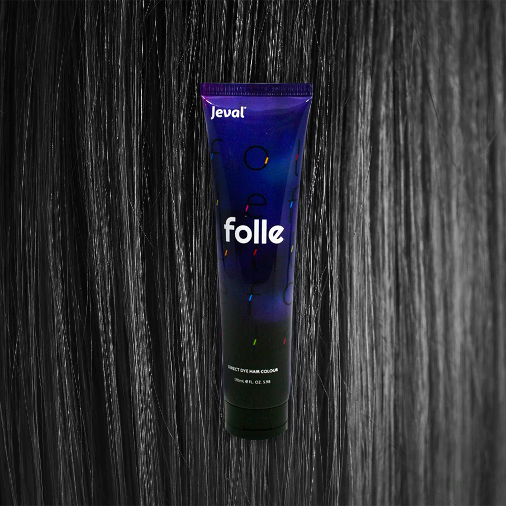 folle Black Reign - Direct Dye Hair Colour 170ml