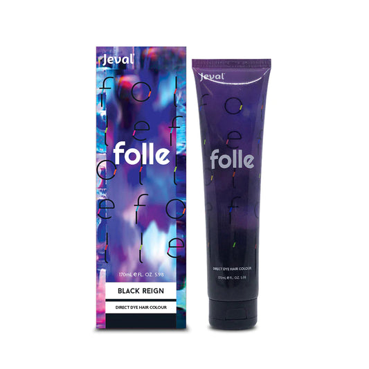 folle Black Reign - Direct Dye Hair Colour 170ml